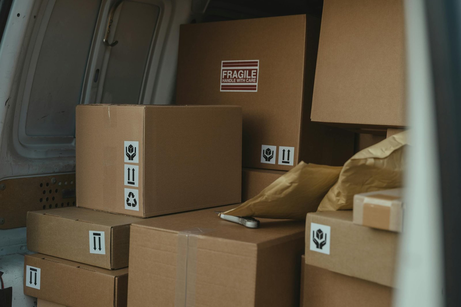 Returned auto parts checked for condition and packaging